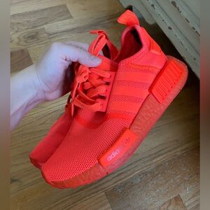 Adidas Men’s Sneaker NMD_R1 in Solar Red